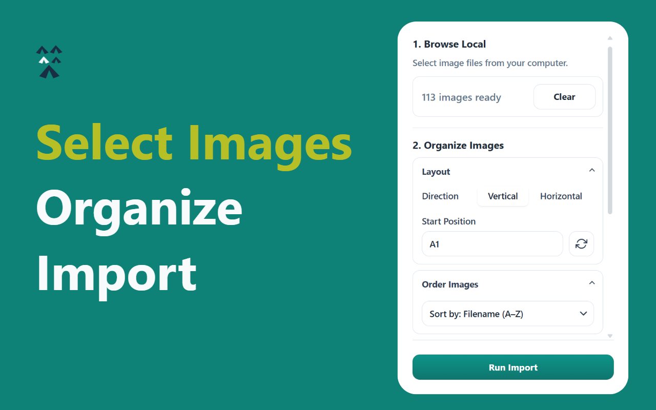Bulk Image Import